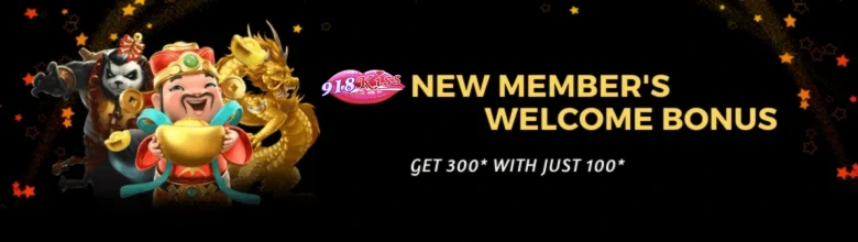 918kiss welcome bonus
