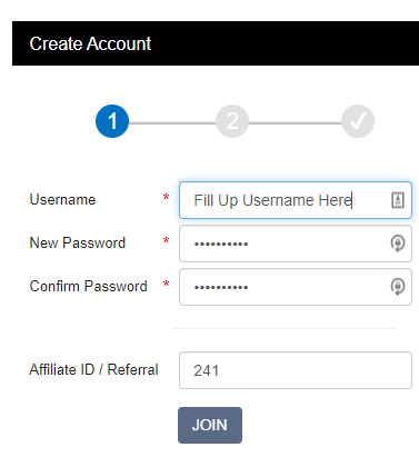 Kiss918 Account Details